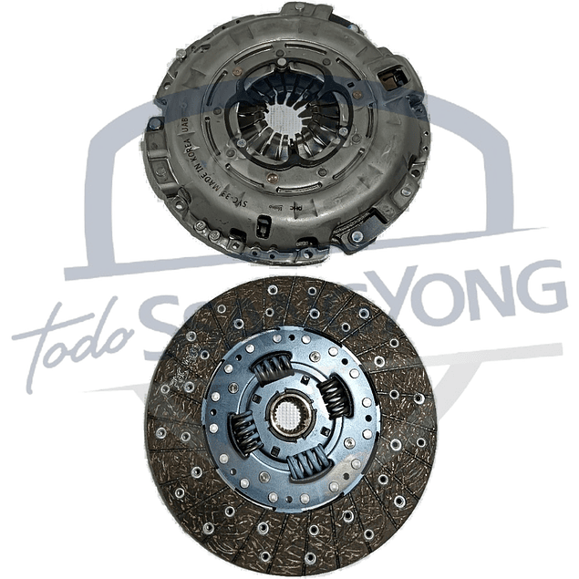 KIT EMBRAGUE 2PCS NEW MUSSO 2.2