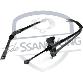 PIOLA FRENO MANO RH CON DISCO NEW MUSSO LARGA