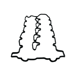 EMPAQUETADURA TAPA VALVULA REXTON 2.7