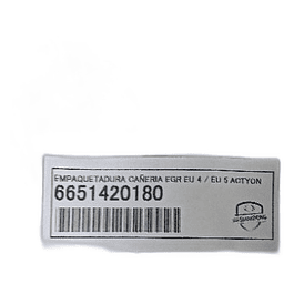 EMPAQUETADURA CAÑERIA EGR EU 4 / EU 5 ACTYON