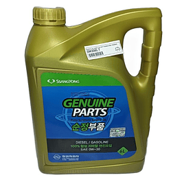 ACEITE 6LT 0W30 CON DPF SSANGYONG ORIGINAL