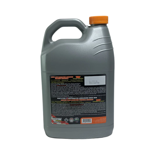 COOLANT AGUA REFRIGERANTE RADIADOR NARANJO
