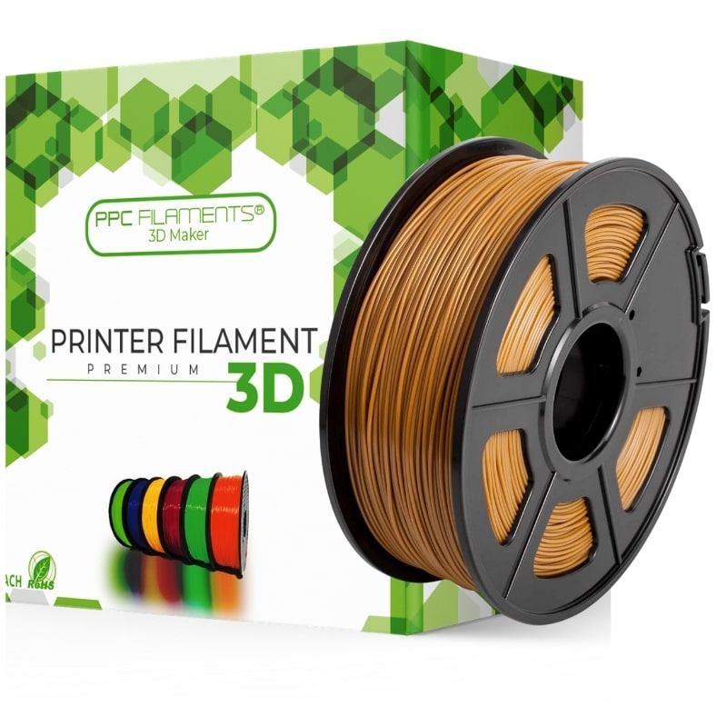 Filamento PLA Café 1kg Ppc Filaments | Filamentos
