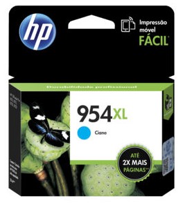 HP 954XL Cyan | Alto Rendimiento | Tinta Original