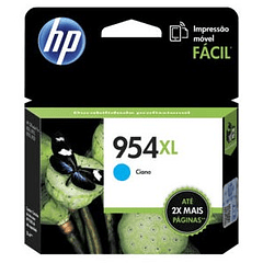 HP 954XL Cyan | Alto Rendimiento | Tinta Original