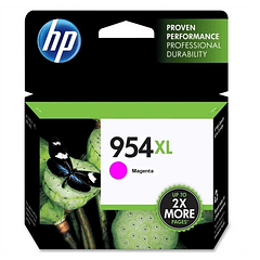 HP 954XL Magenta | Alto Rendimiento | Tinta Original