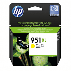 HP 951XL Yellow | Alto Rendimiento | Tinta Original