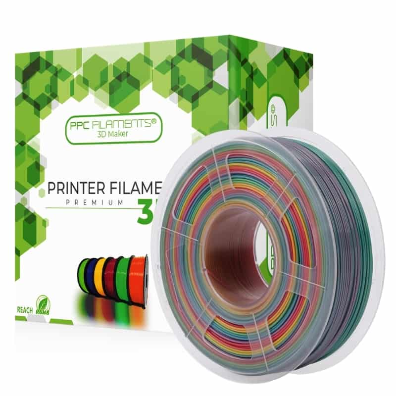 Filamento PLA Arcoiris / Rainbow 1kg Ppc | Filamentos