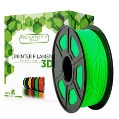 Filamento PLA Verde Fluorescente 1kg Ppc | Filamentos