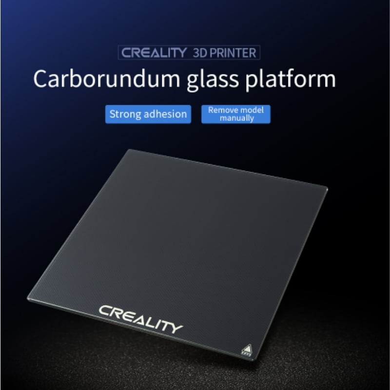 Superficie de Vidrio de Carbono 31x24x0,4cm de Impresora 3D | Repuestos 3D
