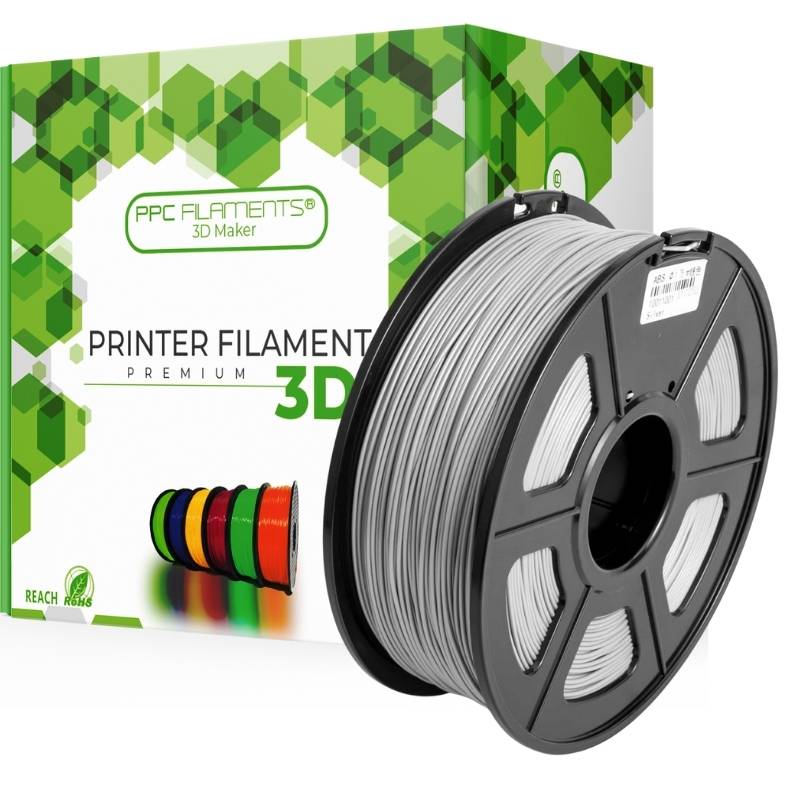 Filamento PLA Plata 1kg Ppc Filaments | Filamentos