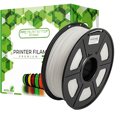 Filamento PLA Brilla En Oscuridad Blanco 1kg Ppc Filaments | Filamentos