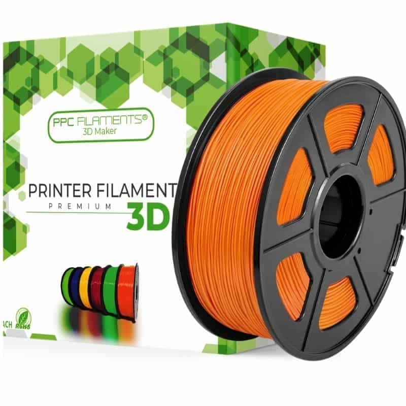 Filamento PLA+ Naranjo 1kg Ppc Filaments | Filamentos