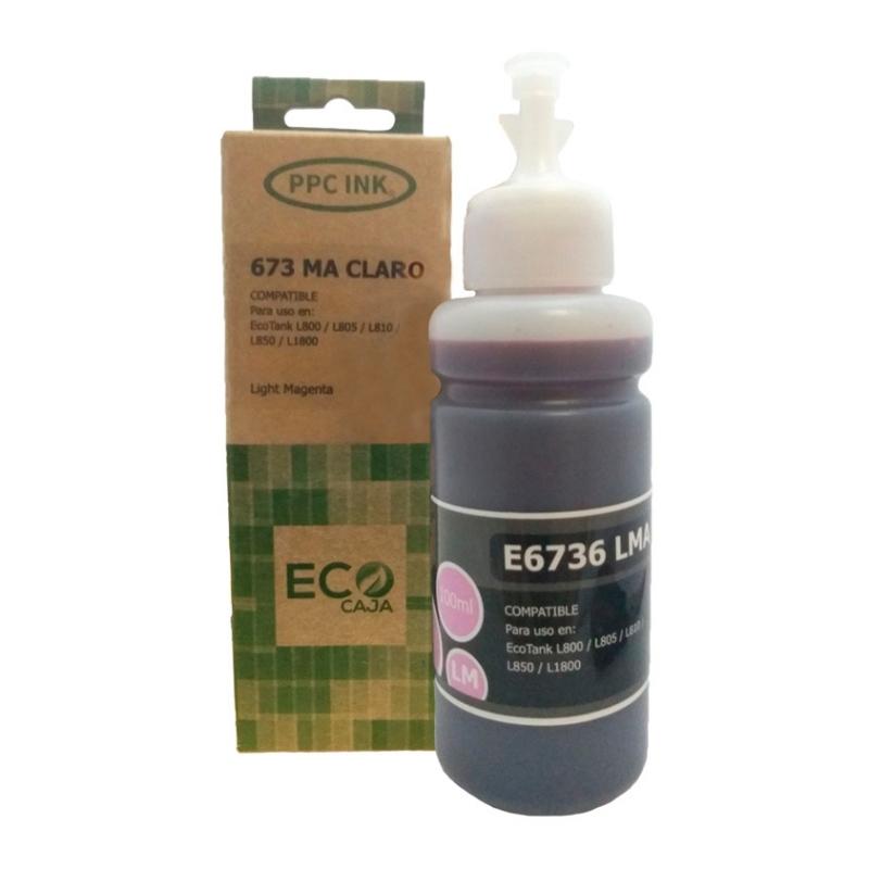 Epson T6736 Magenta Claro | Tinta Alternativa | Ecocaja | Ppc
