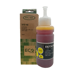 Epson T6734 Yellow-Amarilla | Tinta Alternativa | Ecocaja | Ppc