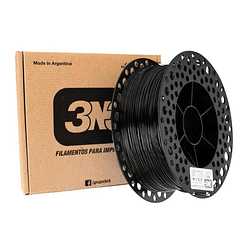 Filamento PETG Negro 750g 3N3 | Filamentos