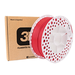 Filamento PLA+ Rojo 1kg 3N3 | Filamentos
