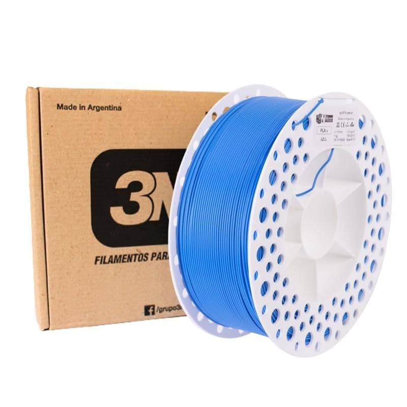 Filamento PLA+ Azul 1kg 3N3 | Filamentos