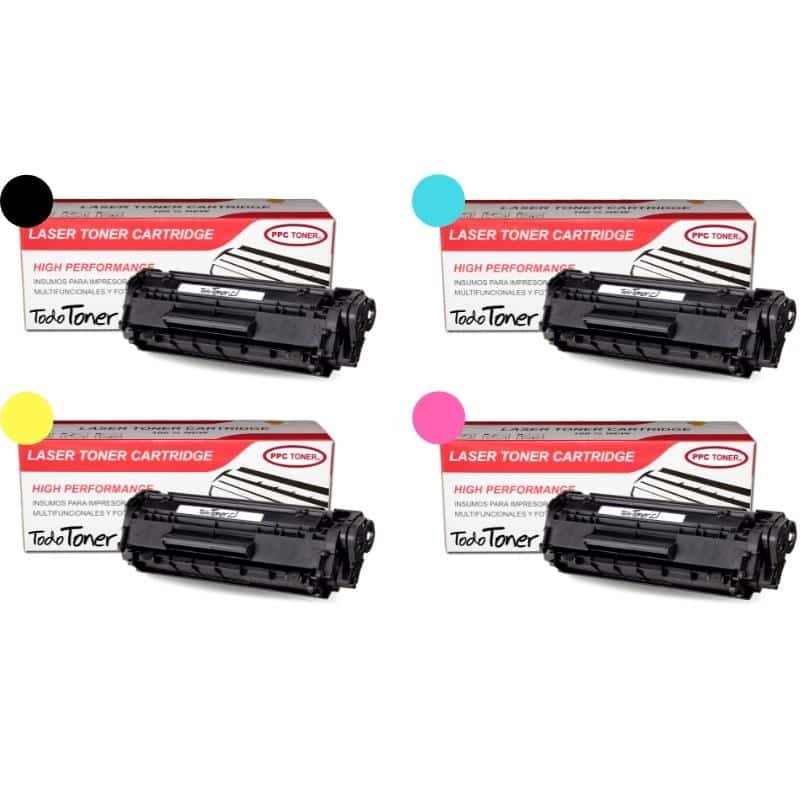 Pack HP CE310 Black + CE311 Cyan + CE312 Yellow + CE313 Magenta | Toner Alternativo