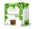 Pack 5 x Filamentos PLA+ Negro 1kg Ppc Filaments | Filamentos
