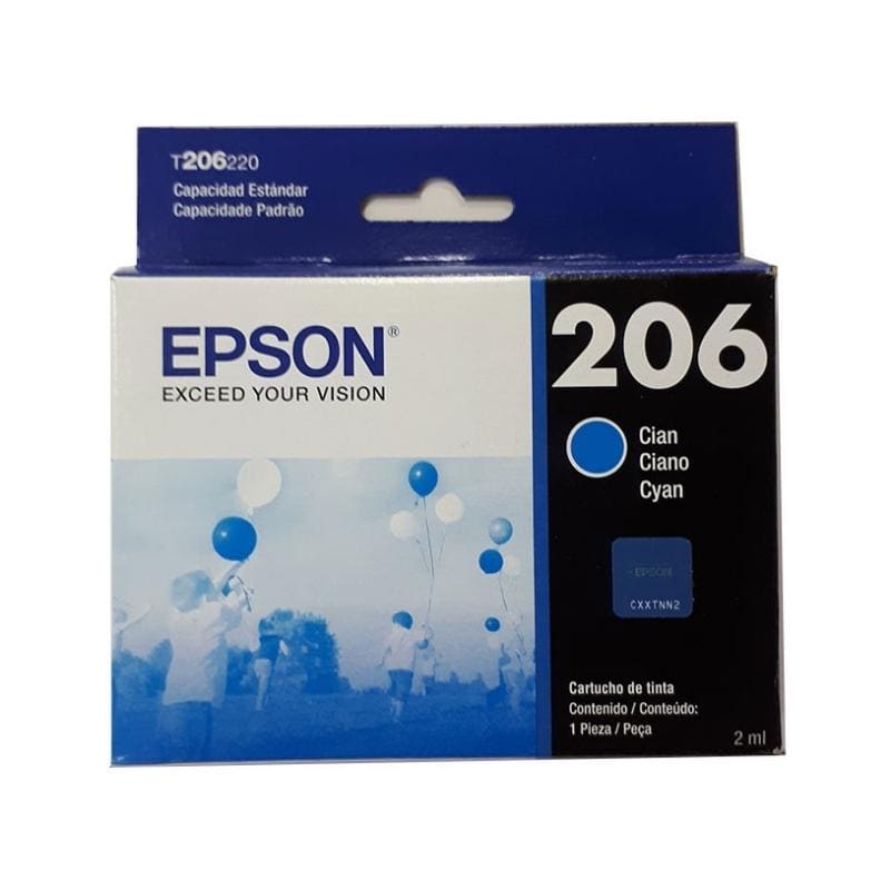 Epson T206 Cyan | Tinta Original