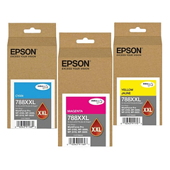 Epson 788XXL | Pack Colores | Cyan Magenta Yellow | Tinta Original