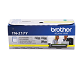 Brother TN-217 Yellow | Alto Rendimiento | Toner Original