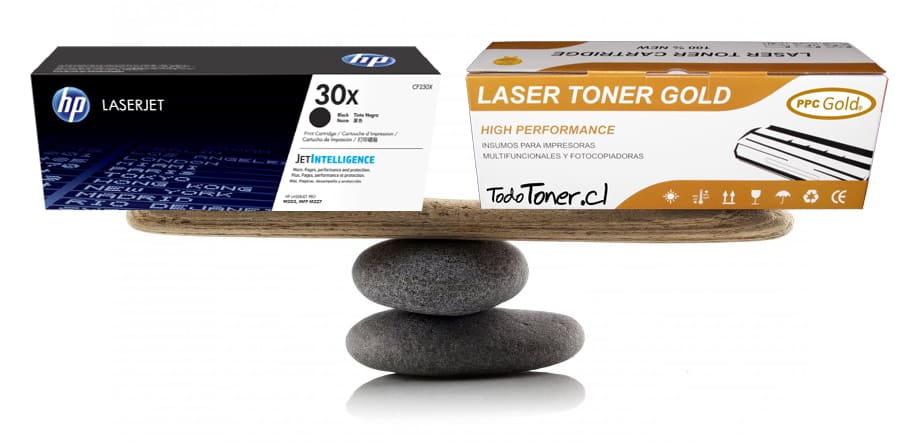 Diferencia entre un Cartucho de Toner Alternativo y Toner Original para usar en su Impresora