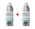 Pack 2 x Resinas Gris para Impresoras 3D 500g Creality | Resinas