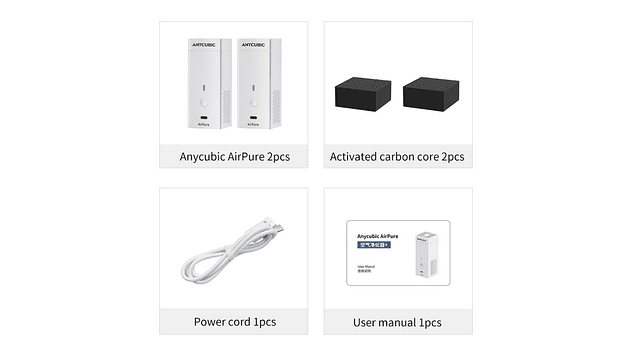 Pack x 2 Purificador de Aire Anycubic | Accesorio 3D | Alta Precisión 2