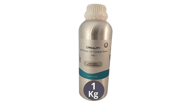 Resina Lavable al Agua Molde Dental Gris para 3D 1000g Creality | Resinas 1