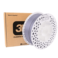 Filamento PLA+ Gris 1kg 3N3 | Filamentos