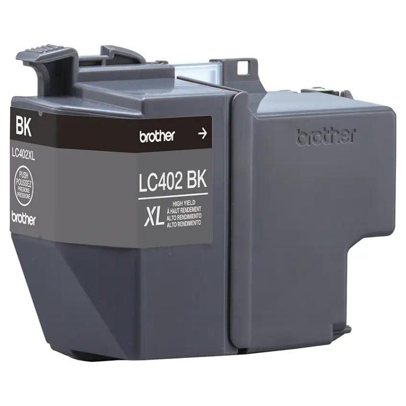 Brother LC402BK XL Black | Alto Rendimiento | Tinta Original