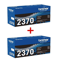 Pack 2 x Brother TN-2370 | Toner Original