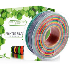 Filamento PETG Arcoiris 1kg Ppc Filaments | Filamentos