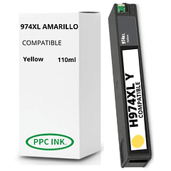 HP 974 XL Pigmentada Amarillo | Tinta Alternativa