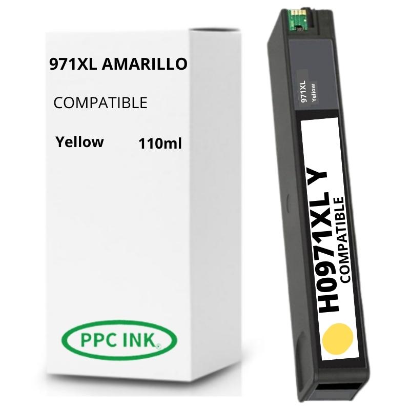 HP 971 XL Pigmentada Amarillo | Tinta Alternativa