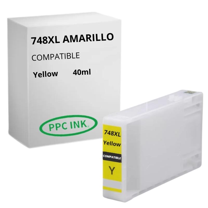 EPSON 748 XL Pigmentada Amarillo | Tinta Alternativa