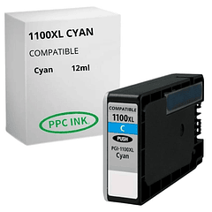 CANON 1100 XL Pigmentada Cyan | Tinta Alternativa