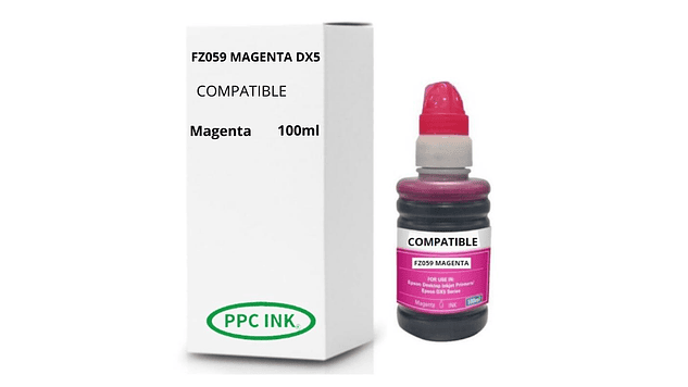 TINTA CABEZAL Epson DX5 | DX6 | DX7 Sublimación FZ059 Magenta | Tinta Alternativa 1