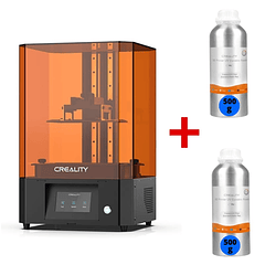 LD-006 Creality + 2 Resinas Azul Transparente  500g | Impresora 3D Resina | Alta Precisión