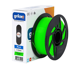 Filamento PLA Brilla En Oscuridad Verde 1kg Grilon3 | Filamentos