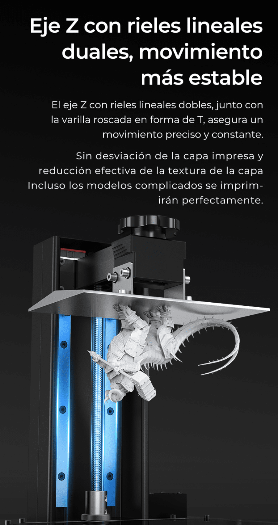 Halot-One Plus 4K Creality | Tamaño Imp 172X102X160mm | Impresora 3D Resina