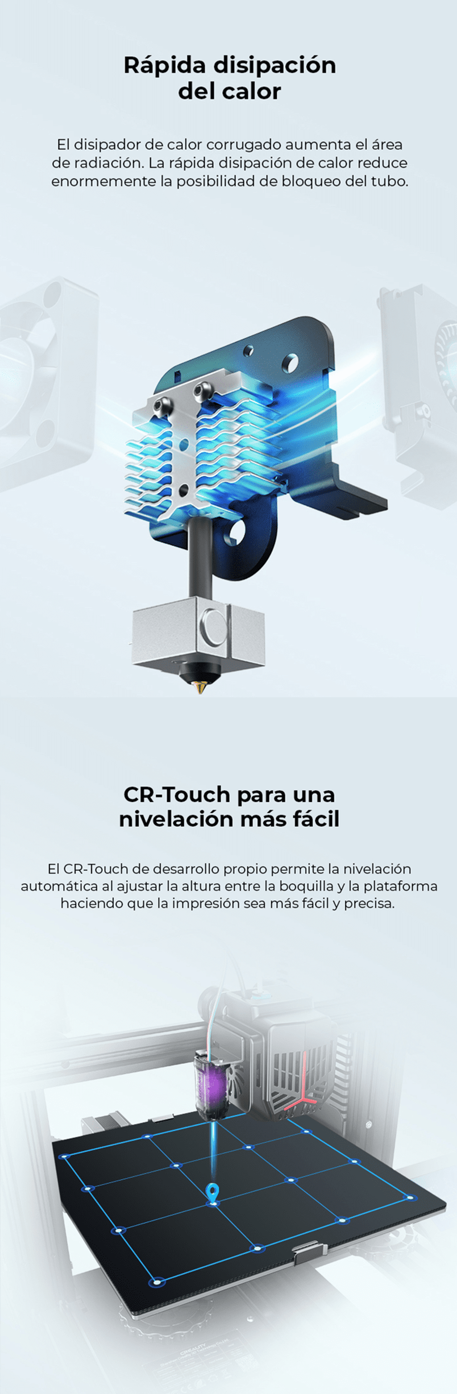 Ender 3 NEO Creality | Tamaño Imp 220x220x250mm | Impresora 3D |