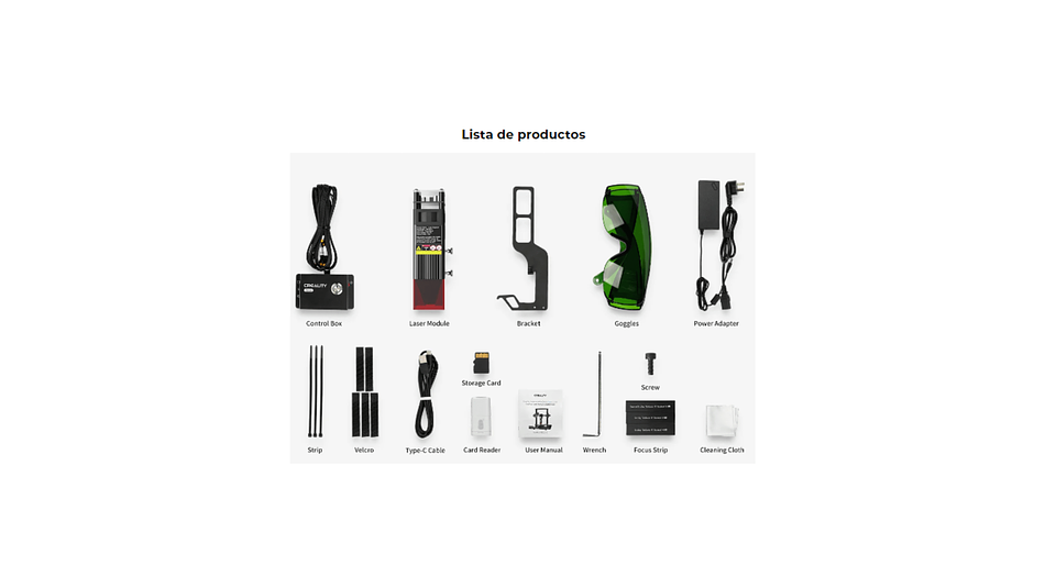 Módulo Láser Para Serie Ender 1,6W Creality | Accesorio 3D | Alta Precisión 10