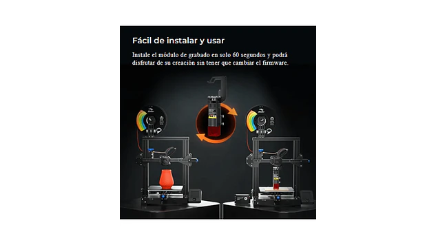 Módulo Láser Para Serie Ender 10W Creality | Accesorio 3D | Alta Precisión 5