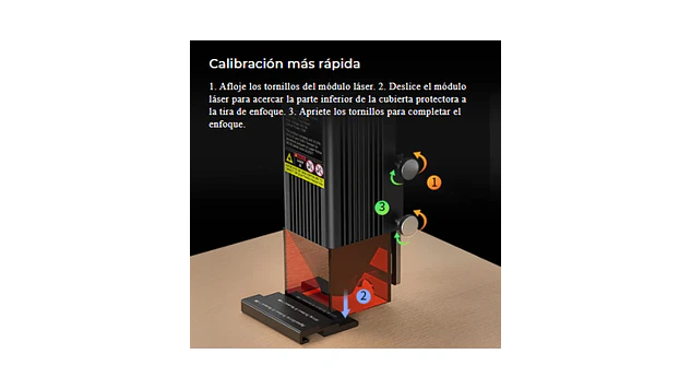 Módulo Láser Para Serie Ender 10W Creality | Accesorio 3D | Alta Precisión 6