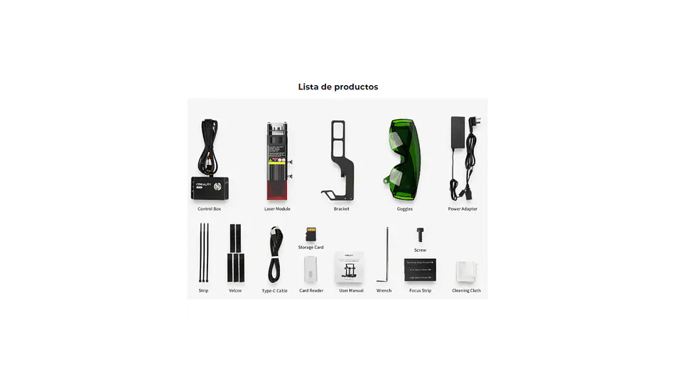Módulo Láser Para Serie Ender 10W Creality | Accesorio 3D | Alta Precisión 10
