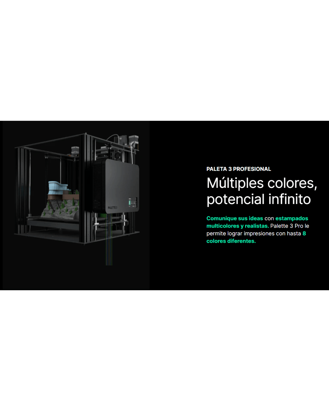 Palette 3 Pro Impresión Multimaterial Mosaic | Accesorio 3D | Alta Precisión