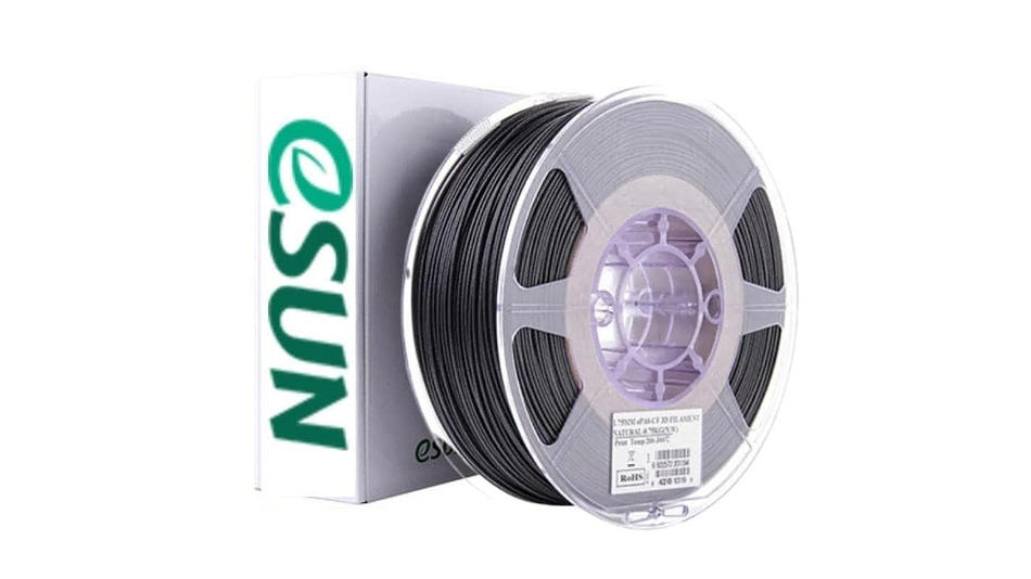 Filamento PA-HT Fibra de Carbón + PA Ligero 1kg Esun | Filamentos 1